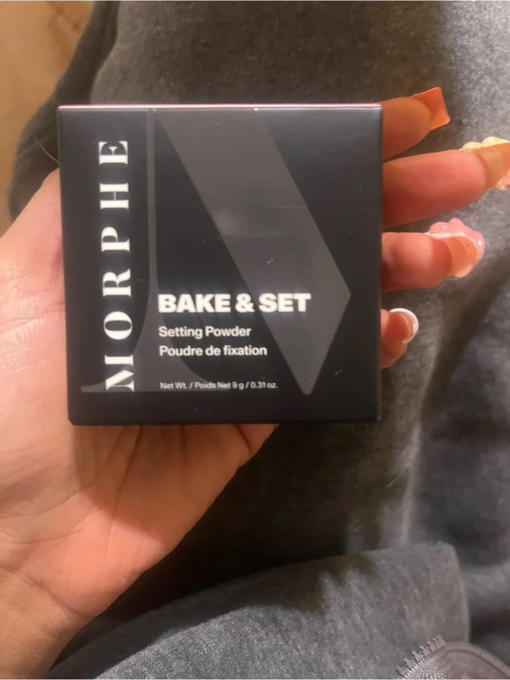 Morphe Bake & Set Setting Powder - Black Compact